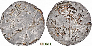 Денарий, Германия, Нижняя Лотарингия, Konrad II (1024-1039), м.д. Maastricht, Ilisch 2014, 40.21