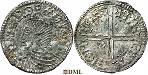 Денарий, Ирландия, Sihtric III (995-1036), м.д. ?, монетарий Thymn