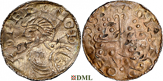 Денарий, Дания, Sven Estridsen (1047-1075), м.д. Odense, Hbg. 63