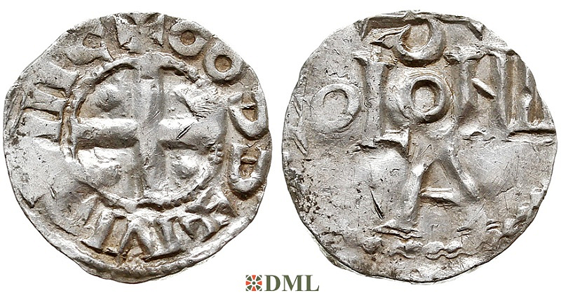 Денарий, Германия, Саксония, Anonymous bishop, м.д. Soest, Dbg. 342