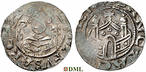 Денарий, Германия, Нижняя Лотарингия, Hildolf (1076-1079), м.д. Koln, Dbg. 