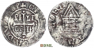 Денарий, Германия, Нижняя Лотарингия, Konrad II (1027-1039), Pilgrim (1027-1036), м.д. Koln, Dbg. 381