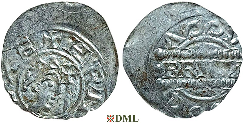 Денарий, Германия, Нижняя Лотарингия, Bruno III (1050-1057), м.д. Dokkum, Ilisch 2000, 21.19