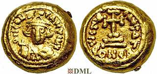 Солид, Византия, Constant II (641-668), м.д. Carthage