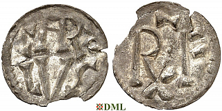 Денье, Каролинги, Charlemagne (768-814), м.д. Venise, Depeyrot 1116 B