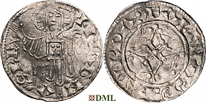 Денарий, Дания, Sven Estridsen (1047-1075), м.д. Lund, Hbg. 28