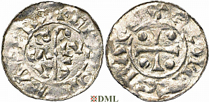 Денарий, Германия, Нижняя Лотарингия, B. Bernold (1040-1054), м.д. Groningen, Ilisch 2000 18.3