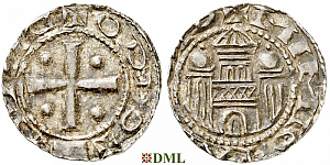 Денарий, Германия, Саксония, Anonymous bishop, м.д. Munster