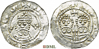 Денарий, Германия, Нижняя Лотарингия, Egbert II (1068-1090), м.д. Stavoren, Ilisch 2000, 22.1