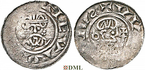 Денарий, Германия, Нижняя Лотарингия, B. Wilhelm (1054-1076), м.д. Groningen, Ilisch 2000 18.4
