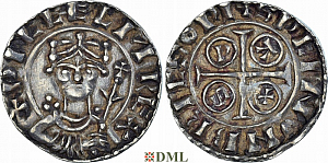 Денарий, Англия, William I (1066-1087), м.д. Bristol