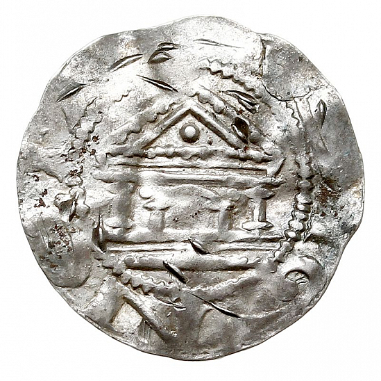 Денарий, Германия, Франкония, EB. Siegfried I (1060-1084), м.д. Mainz, Dbg. 812