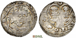 Денарий, Германия, Саксония, Heinrich IV (1084-1106), м.д. Goslar, Dbg. 680