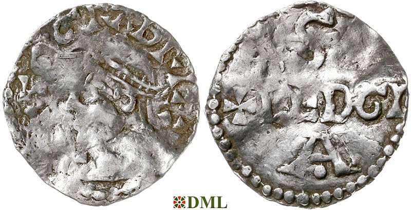 Денарий, Германия, Нижняя Лотарингия, Otto II (973-983) или Otto III (983-1002), м.д. Luttich, Ilisch 2014, 34.3