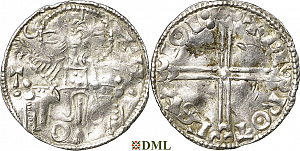 Денарий, Дания, Sven Estridsen (1047-1075), м.д. Lund, Hbg. 6