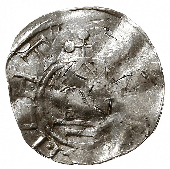 Денарий, Германия, Саксония, Anonymous bishop, OAP