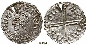 Денарий, Швеция, Æthelred II (978-1016), Imitatie (Подражание)  