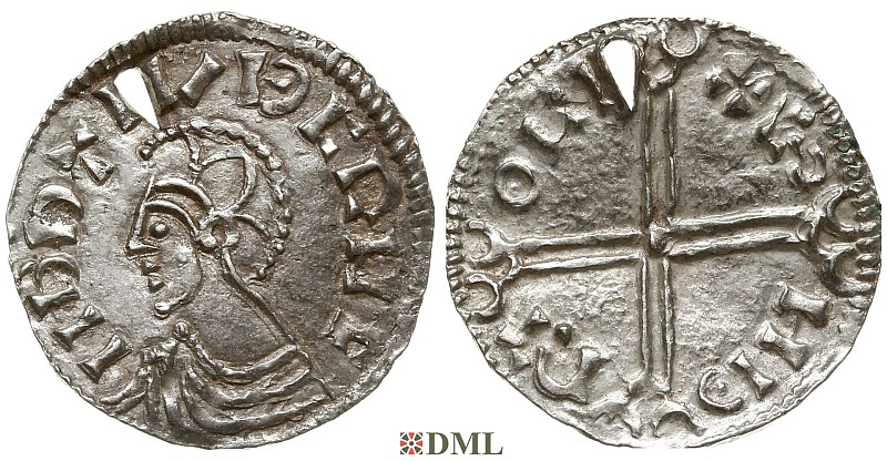 Денарий, Швеция, Æthelred II (978-1016), Imitatie (Подражание)  