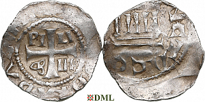 Денарий, Германия, Нижняя Лотарингия, Konrad II (1027-1039), Pilgrim (1027-1036), м.д. Koln, Dbg. 381