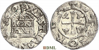 Денарий, Германия, Верхняя Лотарингия, Anonymous bishop, м.д. Andernach, Dbg. 337