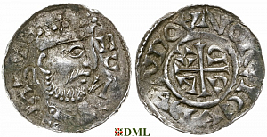 Денарий, Германия, Бавария, Heinrich III (1039-1056), м.д. Regensburg, Hahn 1976, 38A