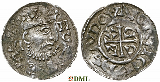 Денарий, Германия, Бавария, Heinrich III (1039-1056), м.д. Regensburg, Hahn 1976, 38A
