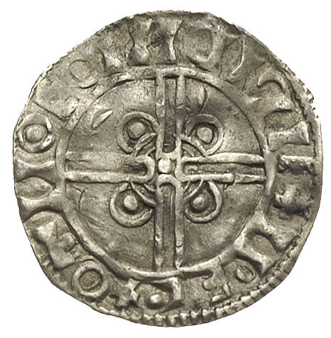 Денарий, Дания, Cnut (1018-1035), м.д. Lund?, 