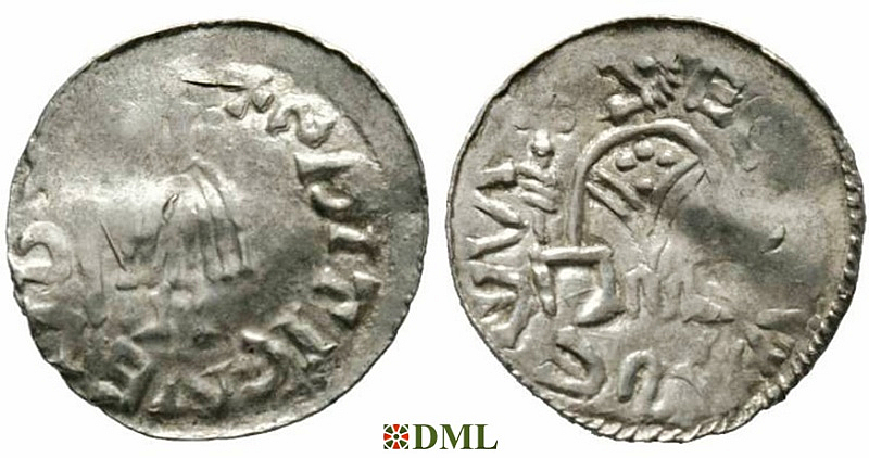 Денарий, Чехия, Богемия, Spytihněv II (1055-1061), Šmerda 1996, 155b