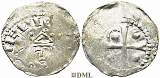 Денарий, Германия, Франкония, K. Heinrich III (1046-1056), м.д. Worms, Dbg. 847