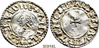 Денарий, Англия, Æthelred II (978-1016), м.д. Winchester, монетарий ?, North 777