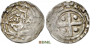 Денарий, Германия, Саксония, Heinrich IV (1056-1106), м.д. Dortmund, Dbg. 762