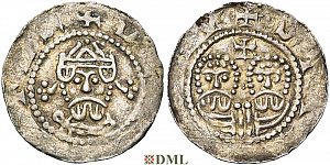 Денарий, Германия, Нижняя Лотарингия, Gf. Egbert II (1068-1090), м.д. Stavoren, Ilisch 2000, 22.1