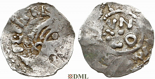 Денарий, Германия, Нижняя Лотарингия, Heinrich II (1002-1024), м.д. регион Meuse, Ilisch 2014 35.9