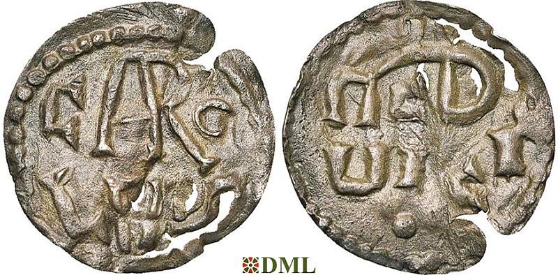 Денье, Каролинги, Charlemagne (768-814),  м.д. Quentovic, Depeyrot 796