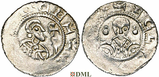 Денарий, Германия, Нижняя Лотарингия, B. Willem (1054-1076), м.д. Utrecht, м.д. Utrecht, Ilisch 2000, 10.16