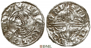Денарий, Англия, Cnut (1016-1035), м.д. London, монетарий Eadmund, North 781
