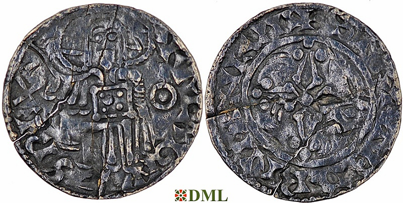 Денарий, Дания, Sven Estridsen (1047-1075), м.д. Lund, Hbg. 