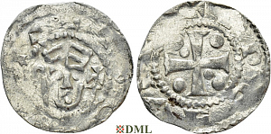 Денарий, Германия, Нижняя Лотарингия, Anonymous bishop, м.д. Zaltbommel, Ilisch 2000, 4.14
