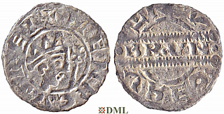 Денарий, Германия, Нижняя Лотарингия, Bruno III (1050-1057), м.д. Leeuwarden, Ilisch 2000, 21.14