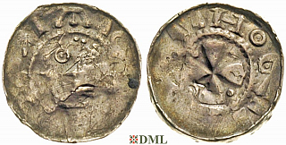 Денарий, Германия, Саксония, Anonymous bishop
