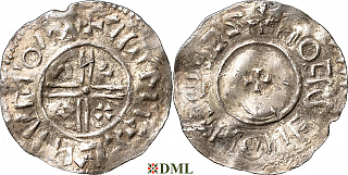 Денарий, Швеция, Olaf Skötkonung (995-1021), м.д. Sigtuna, Malmer -:-
