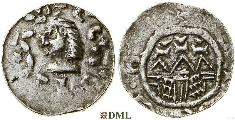 Денарий, Польша, Wladyslaw I (1081-1102)