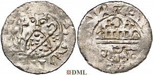 Денарий, Германия, Нижняя Лотарингия, B. Wilhelm (1054-1076), м.д. Utrecht (Imitation)