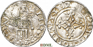 Денарий, Дания, Sven Estridsen (1047-1075), м.д. Lund, Hbg. 28