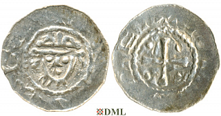 Денарий, Германия, Нижняя Лотарингия, Hermann (1059-1074), м.д. Jever, Dbg