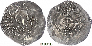 Денарий, Германия, Верхняя Лотарингия, Egilbert (1079-1101), м.д. Trier, Dbg. 480