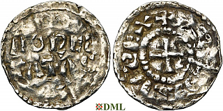 Денарий, Германия, Нижняя Лотарингия, Anonymous bishop, м.д. Dorestad, Ilisch 2000, 7