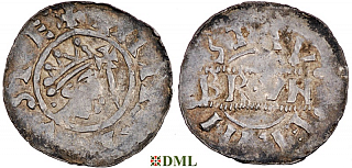 Денарий, Германия, Нижняя Лотарингия, Bruno III (1050-1057), м.д. Stavoren, Ilisch 2000, 21.11