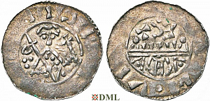 Денарий, Германия, Нижняя Лотарингия, Gf. Floris I (1049-1061), м.д. Leiden, Ilisch 2000 12.5