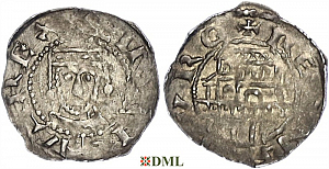 Денарий, Германия, Бавария, Henrich IV (1056-1106), м.д. Regensburg, Hahn 1976, 55